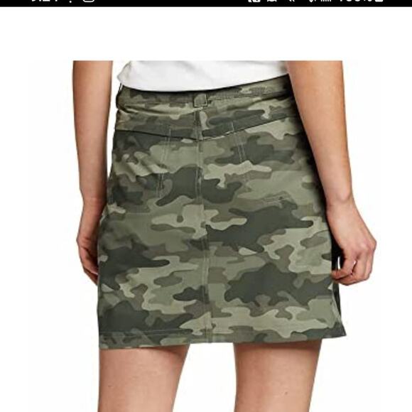 NWT Eddie Bauer Adventure 2.0 Camo Skort Size 4 - Picture 2 of 10